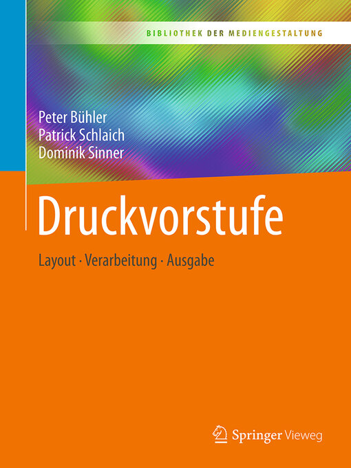 Title details for Druckvorstufe by Peter Bühler - Available